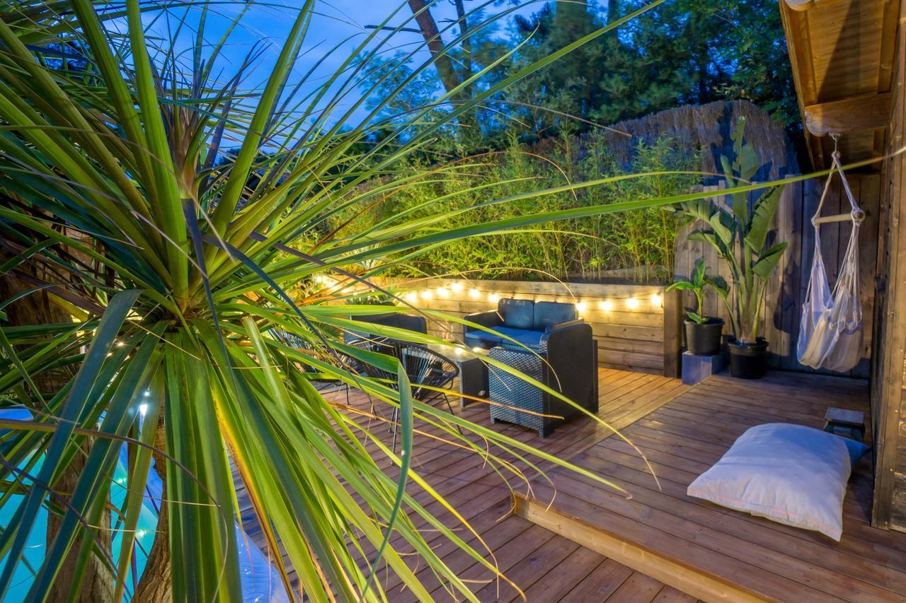 Wood'N Sea Surf Lodge - Auberge De Jeunesse Capbreton Exterior foto