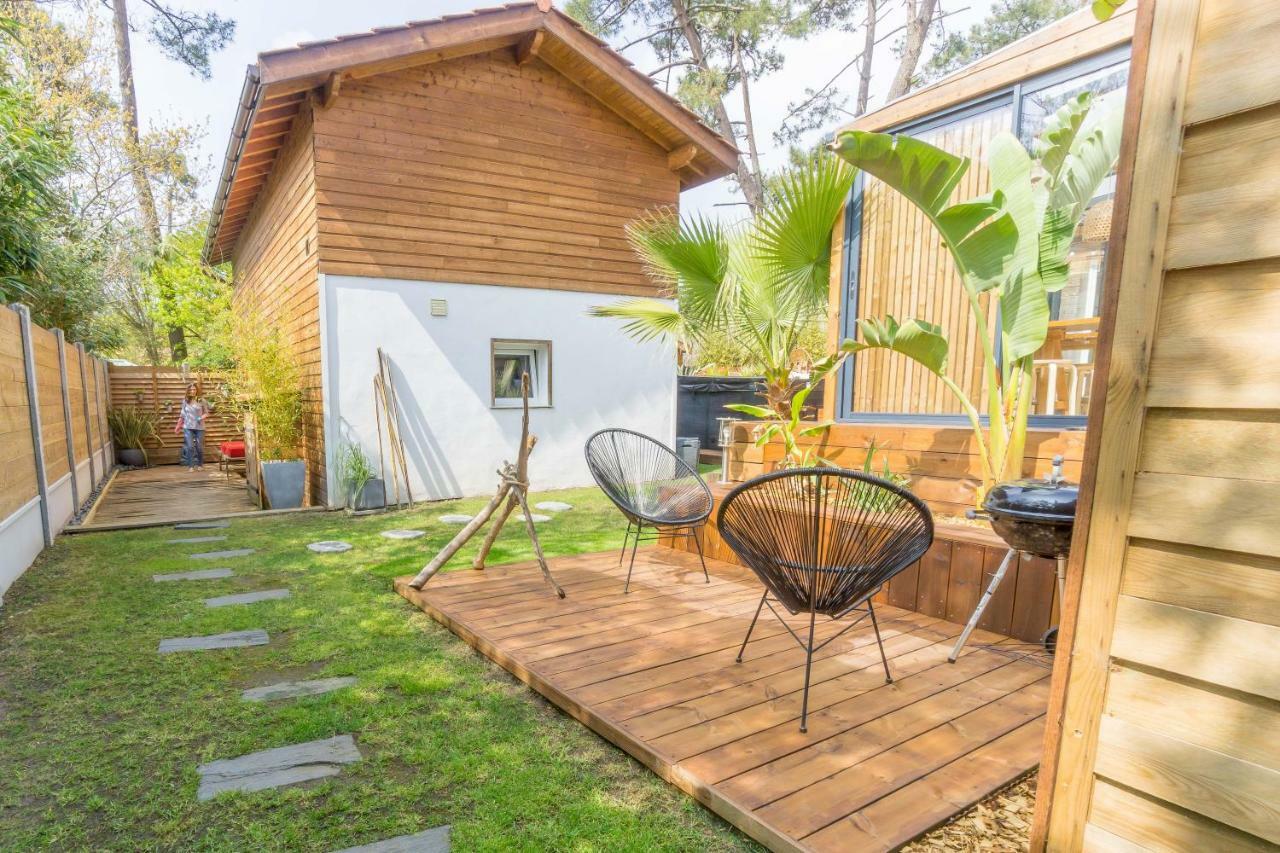 Wood'N Sea Surf Lodge - Auberge De Jeunesse Capbreton Exterior foto