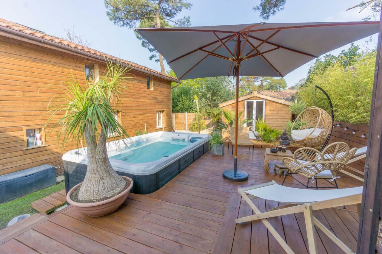 Wood'N Sea Surf Lodge - Auberge De Jeunesse Capbreton Exterior foto