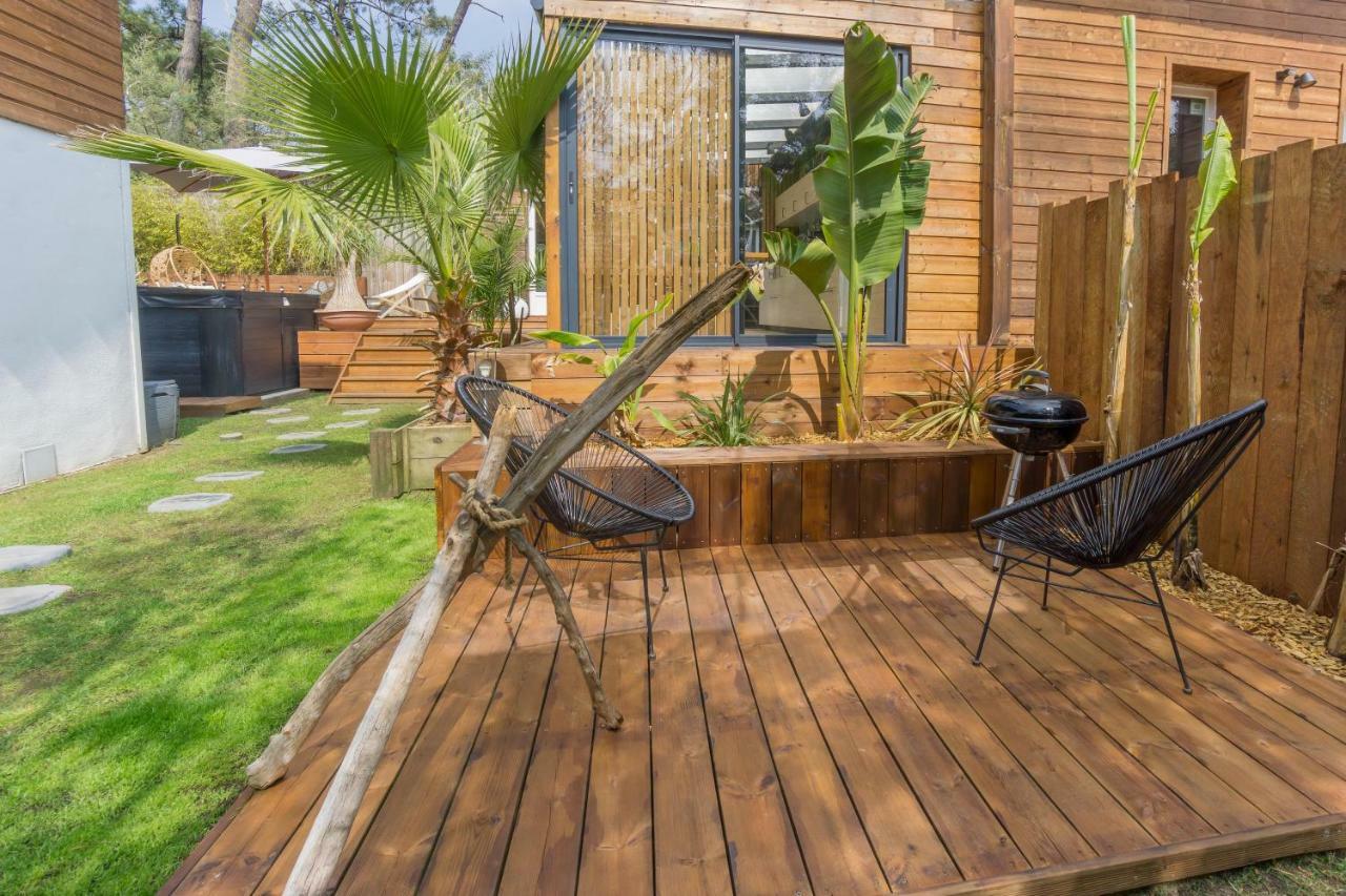 Wood'N Sea Surf Lodge - Auberge De Jeunesse Capbreton Exterior foto